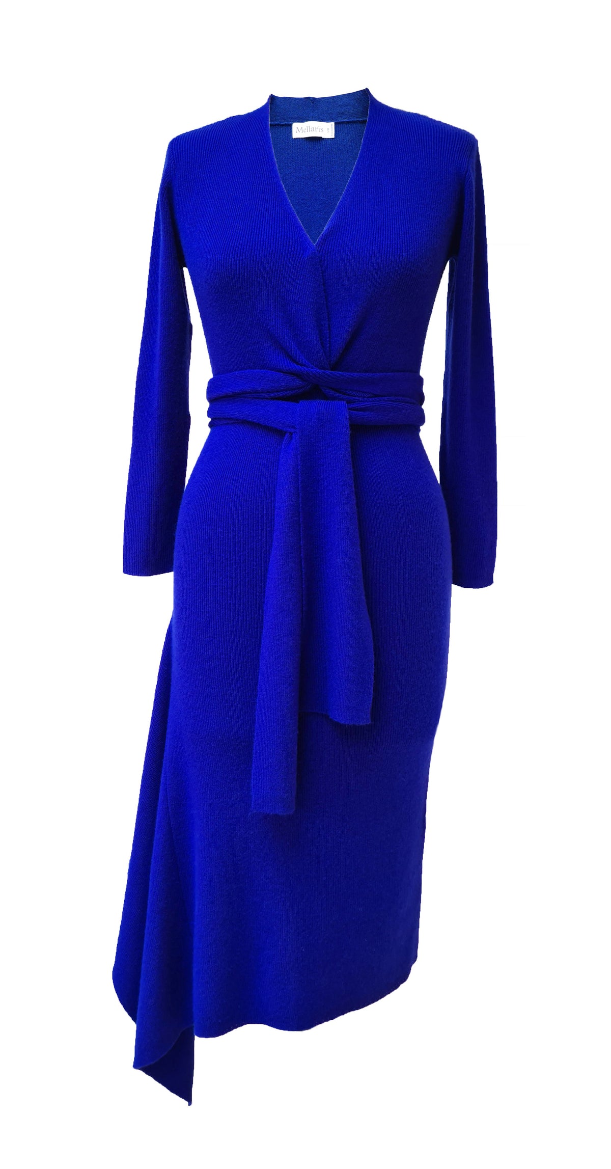 Eline Cashmere Blend Knitted Dress DRK289 Sapphire