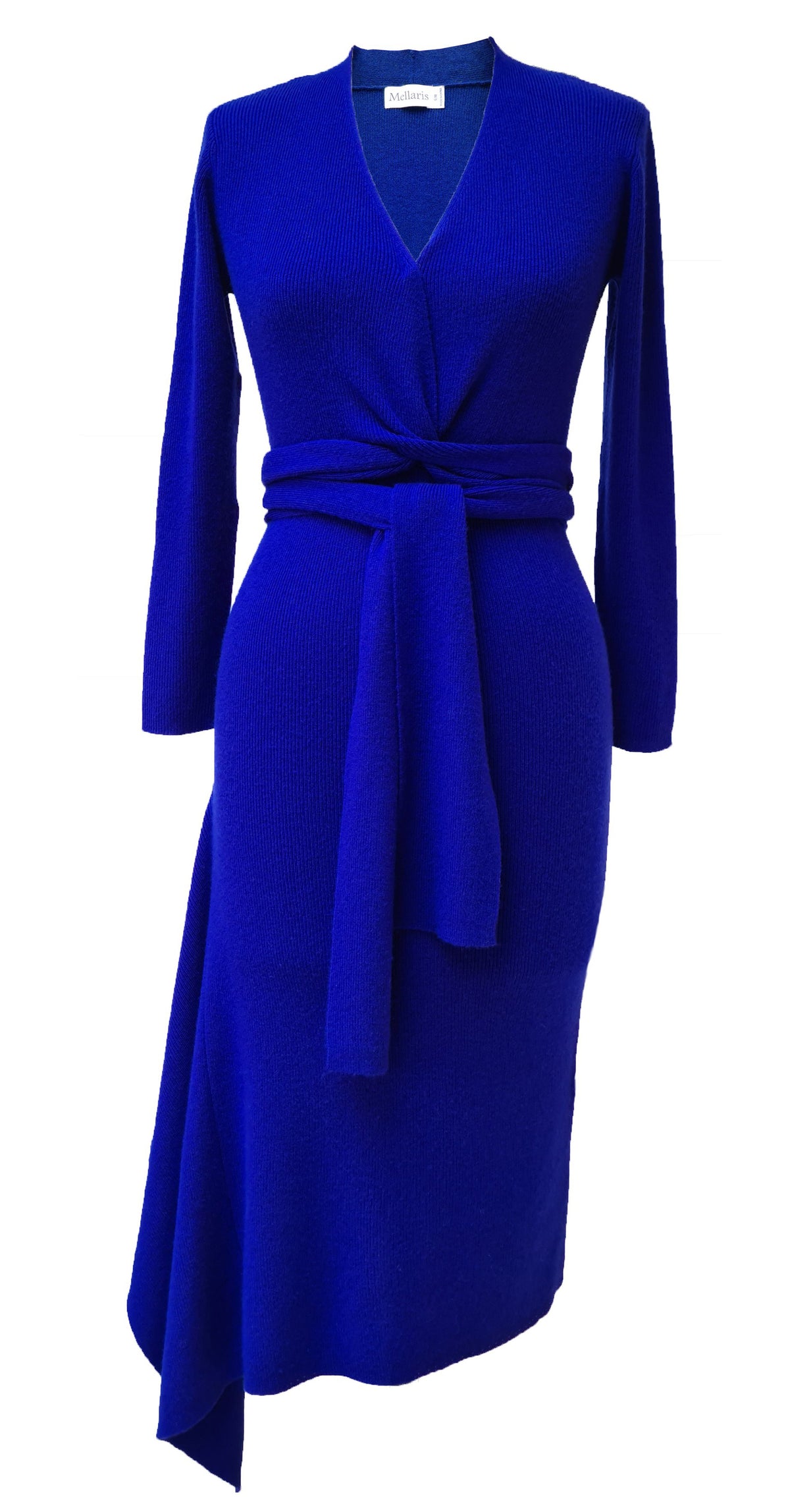 Eline Cashmere Blend Knitted Dress DRK289 Sapphire