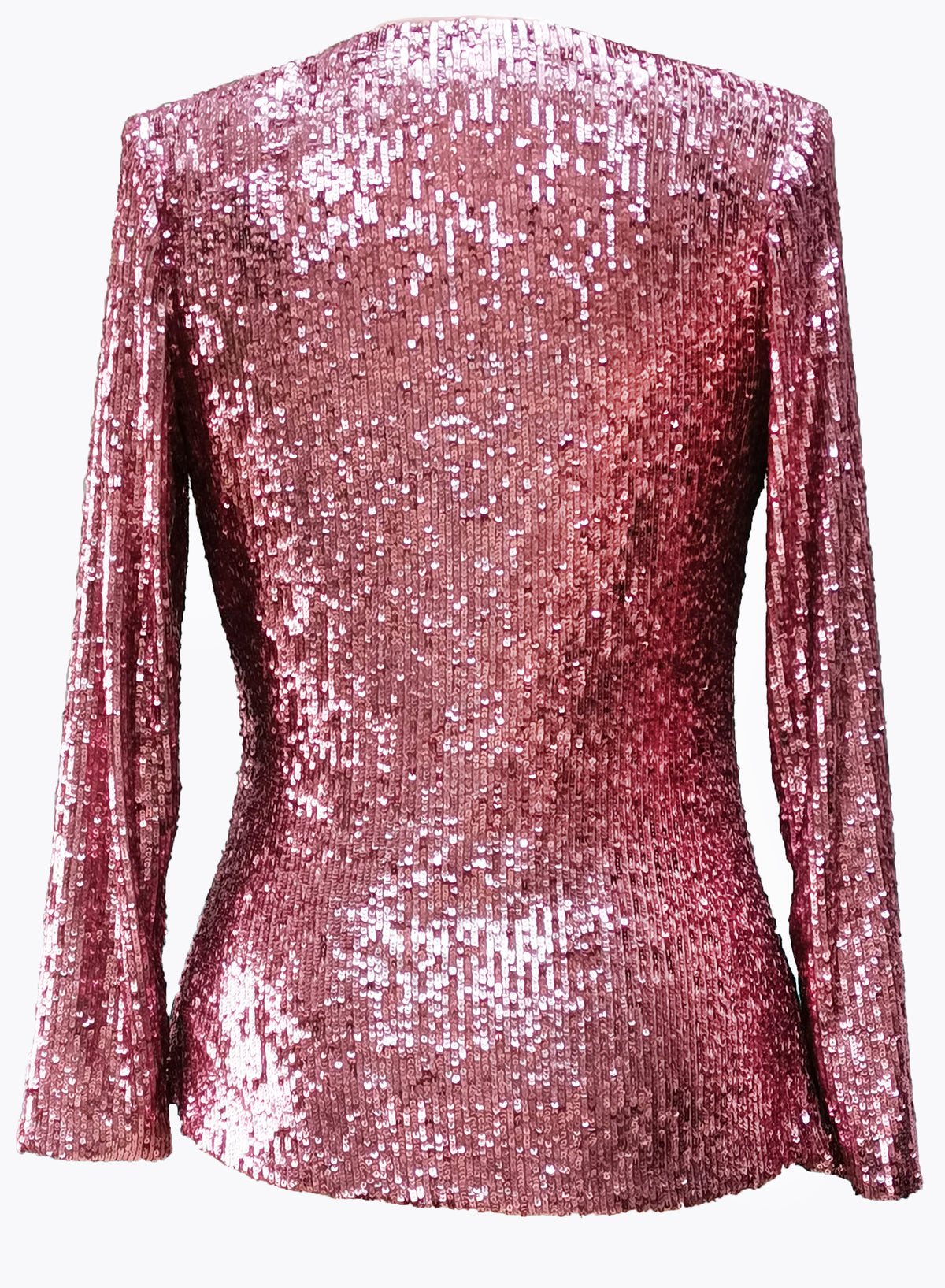 Stella Top TOP335 Dusty Rose Pink Sequins